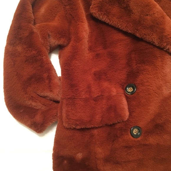Free People Kate Faux Fur Coat - NEW! - Picture 5 of 5